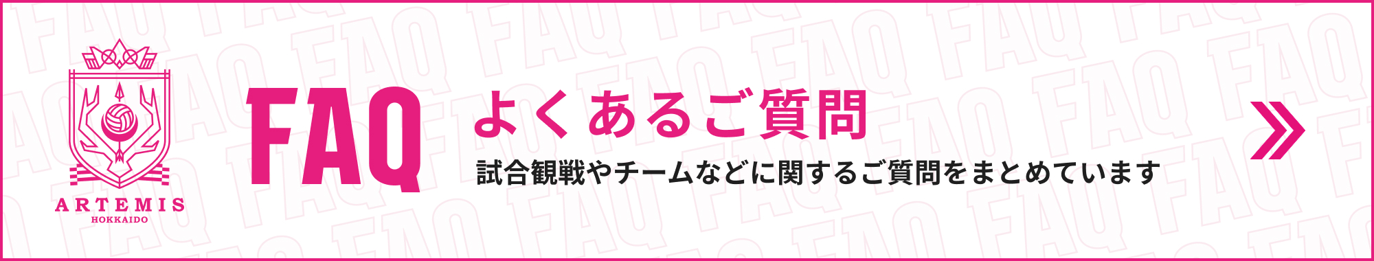 試合観戦やチームなどに関するご質問をまとめています